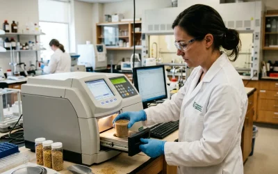 How to Use a Feed Analysis Machine?